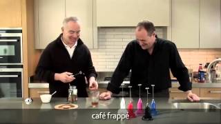 How to make a frappé coffee using an aerolatte milk frother [upl. by Antoinetta]