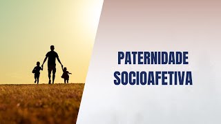 Paternidade socioafetiva [upl. by Sacha]