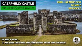 Caerphilly Castle  The Largest in Wales 2nd in Britain [upl. by Dewie]