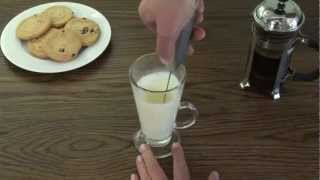 Aerolatte  The Original Steam Free Milk Frother [upl. by Eniamurt]