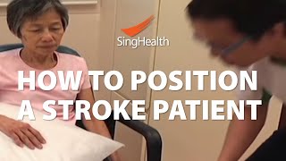 How To Position A Stroke Patient [upl. by Col560]