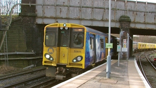 Half an Hour at 216  Birkenhead North Station 1022017  Class 507 508 terminus [upl. by Emil]