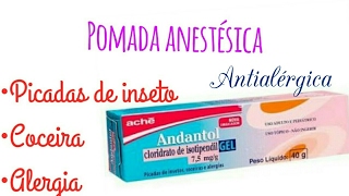 Resenha PomadaAndantol Gel [upl. by Dielu]